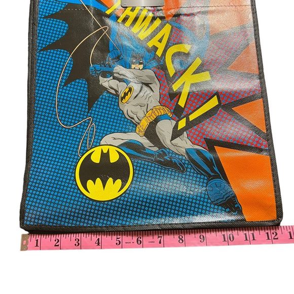 Batman Reusable Tote Bag Apprx 12.5” x 13” x 6.5” DC Superhero Bag Gift‎ Bag - Picture 2 of 6